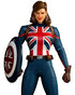 What If...? Art Scale Statue 1/10 Captain Carter 24 cm