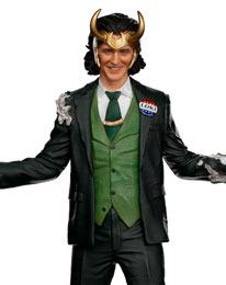 Loki Art Scale Statue 1/10 Loki President Variant 25 cm