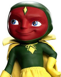WandaVision Mini Co. PVC Figure Vision Halloween Version 19 cm