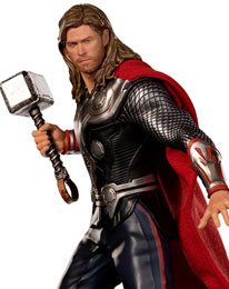 The Infinity Saga BDS Art Scale Statue 1/10 Thor Battle of NY 22 cm