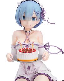Re:ZERO -Starting Life in Another World- PVC Statue 1/7 Rem Birthday Cake Ver. 13 cm