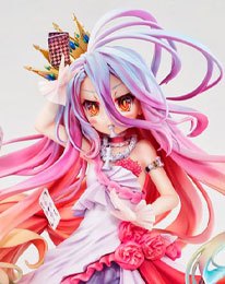No Game No Life Statue 1/7 Shiro Dress Ver. 24 cm
