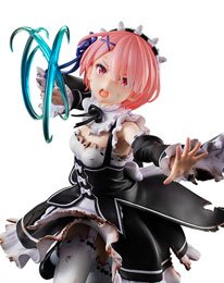 Re:ZERO -Starting Life in Another World- PVC Statue 1/7 Ram Battle with Roswaal Ver. 24 cm
