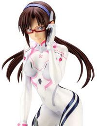 Evangelion 4 PVC Statue 1/6 Mari Makinami Illustrious White Plugsuit Ver. 24 cm