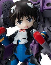 Evangelion Desktop Army Figure Shinji Ikari & Evangelion No. 1 15 cm