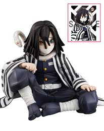 DEMON SLAYER: KIMETSU NO YAIBA G.E.M. PVC Statue Iguro-san Palm Size Deluxe Version 7 cm