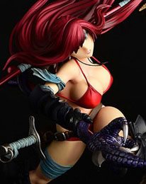 Fairy Tail Statue 1/6 Erza Scarlet the Knight Ver. Another Color Black Armor 31 cm