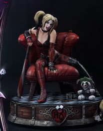 Batman Arkham City Statue 1/3 Harley Quinn Deluxe Bonus Version 58 cm