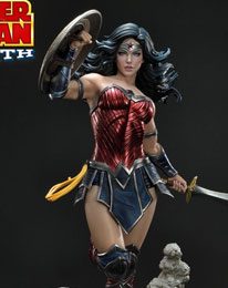 DC Comics Statue 1/3 Wonder Woman Rebirth Silver Armor Version 75 cm