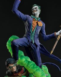 DC Comics Statue 1/3 The Joker Say Cheese Deluxe Bonus Version 99 cm