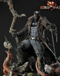 Dark Knights: Metal Statue 1/3 Death Metal Batman Deluxe Bonus Ver. 105 cm