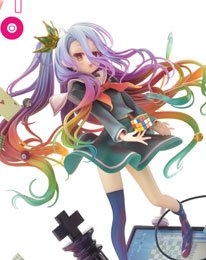 No Game No Life Prisma Wing PVC Statue 1/7 Shiro 27 cm