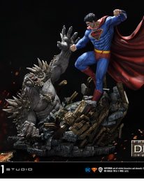 DC Comics Statue 1/3 Superman Vs. Doomsday by Jason Fabok Deluxe Bonus Version 95 cm