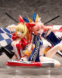 Fate/Extra PVC Statue 1/7 Nero Claudius & Tamamo No Mae Type-Moon Racing Ver. 17 cm