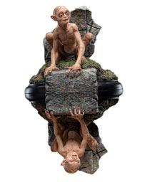 Lord of the Rings Mini Statues Gollum & Sméagol in Ithilien 11 cm