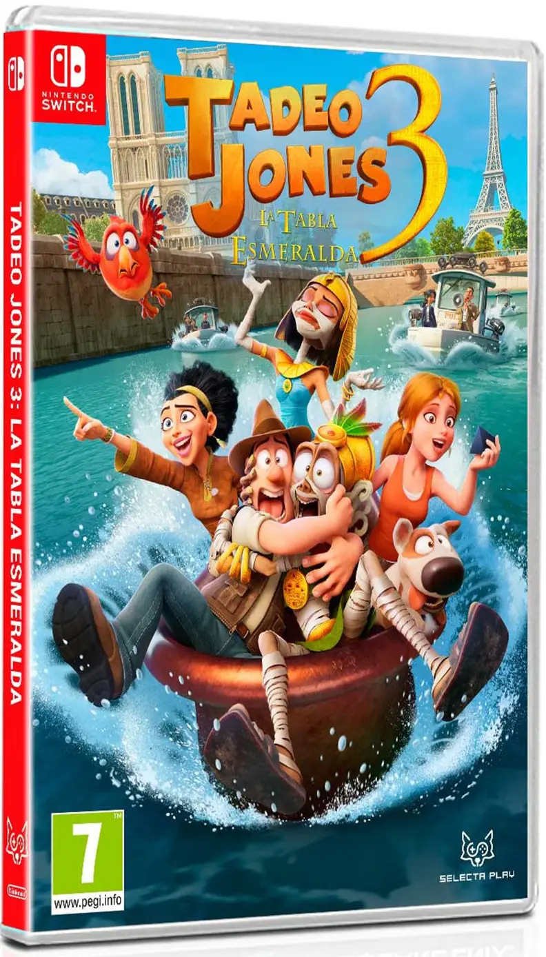Tadeo Jones 3 La Tabla Esmeralda Nintendo Switch