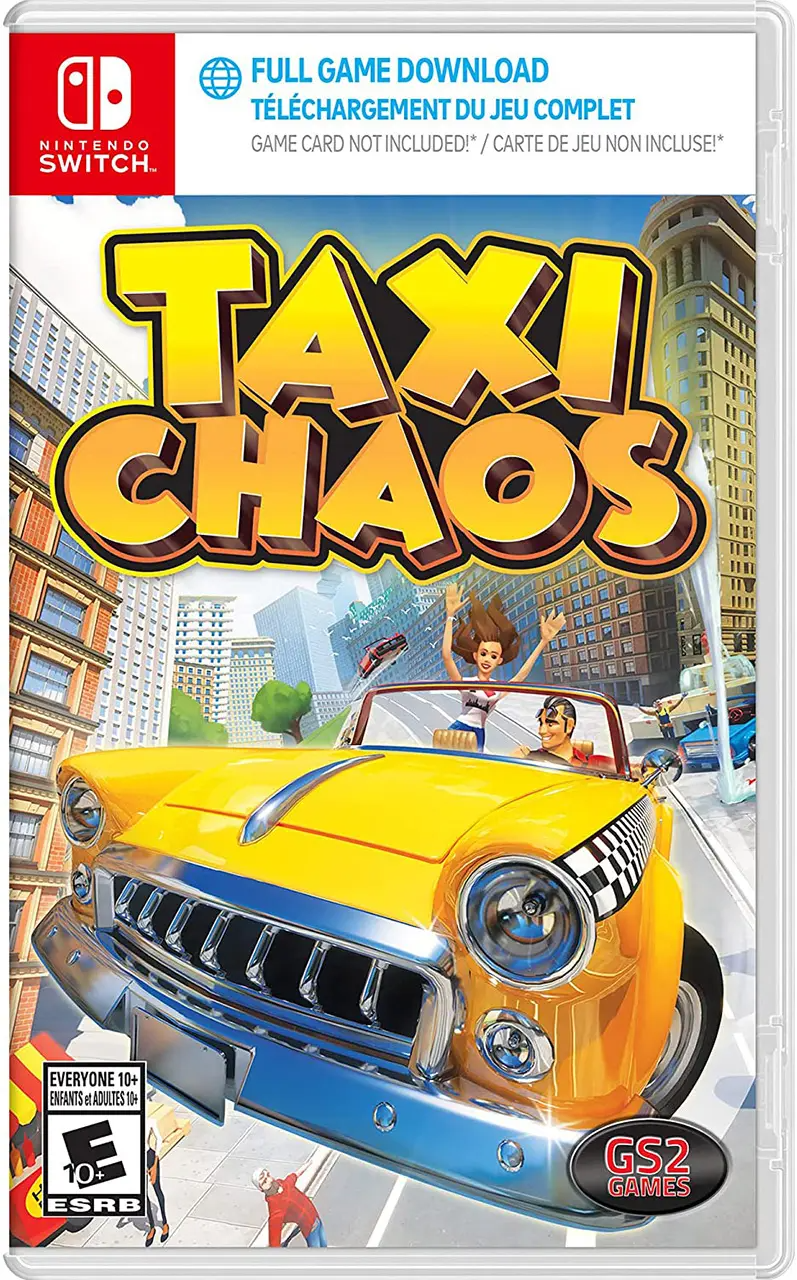 Taxi Chaos (Code in a box) NINTENDO SWITCH