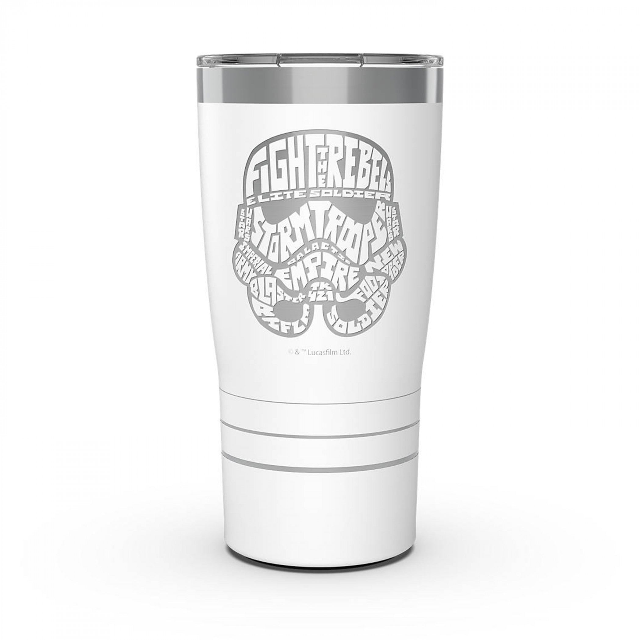 Star Wars Stormtrooper Word Cloud 20 Oz Stainless Steel Tervis® Mug