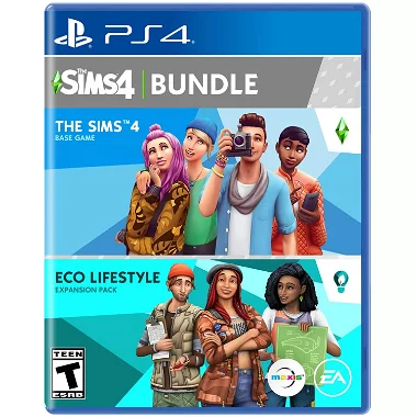 The Sims 4 Plus Eco Lifestyle Bundle PlayStation 4