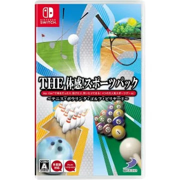 THE Taikan! Sports Pack: Tennis, Bowling, Golf, Billiard Nintendo Switch