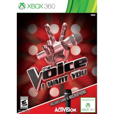 The Voice: I Want You (with Microphone) Xbox 360