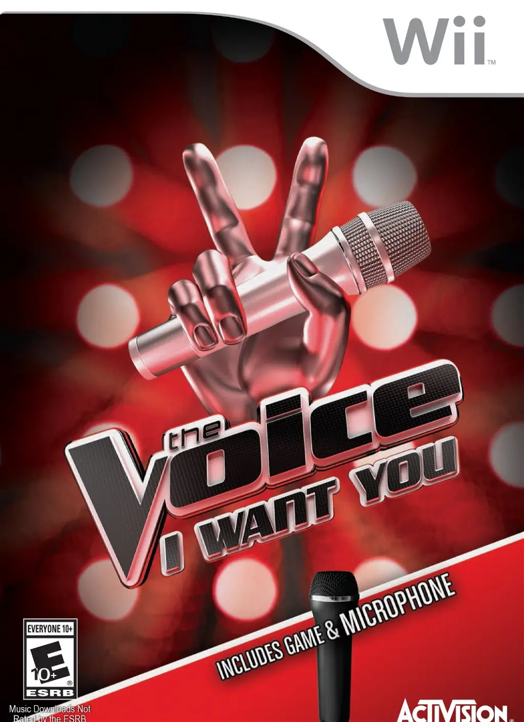 The Voice: I Want You (with Microphone) WII