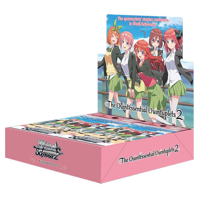 Weiss Schwarz The Quintessential Quintuplets 2 Booster Display 16 Packs