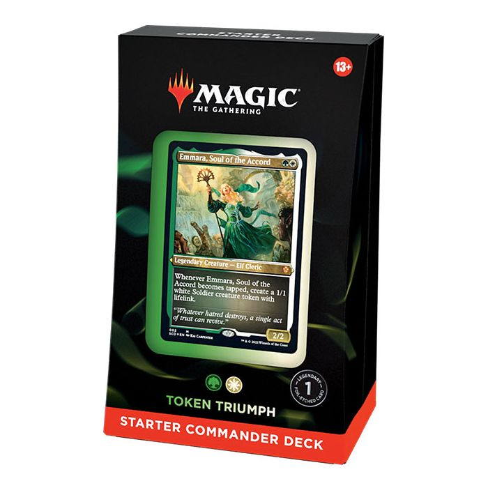 Magic The Gathering Starter Commander Deck 2022 Token Triumph