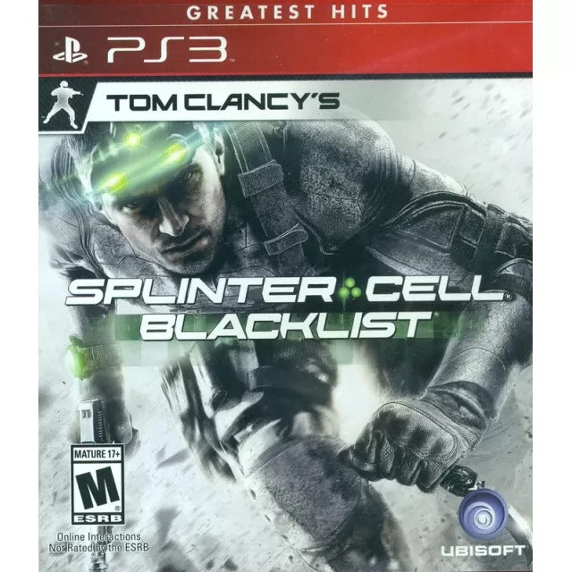 Tom Clancy's Splinter Cell: Blacklist (Greatest Hits) PlayStation 3