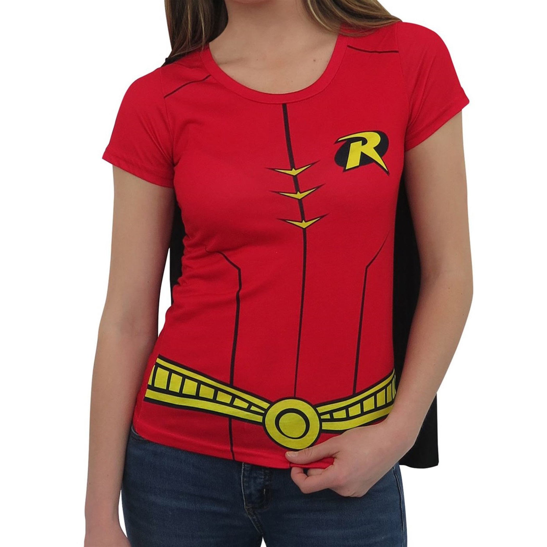 Robin Sublimated Caped Women's T-Shirt