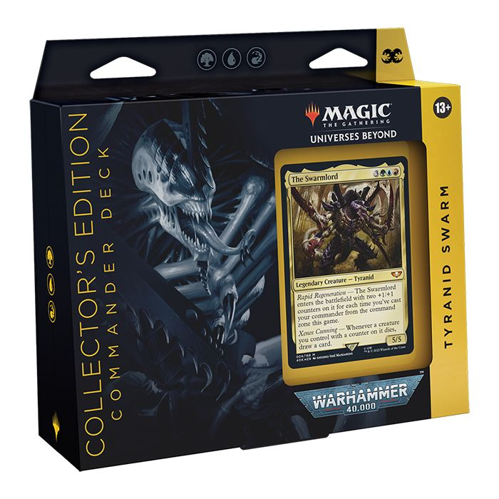 Magic The Gathering Universes Beyond Warhammer 40,000 Tyranid Swarm Collectors Edition