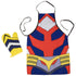 My Hero Academia All Might Cooking Apron and Oven Mitt Set