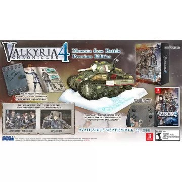 Valkyria Chronicles 4 [Memoirs from Battle Premium Edition] Nintendo Switch