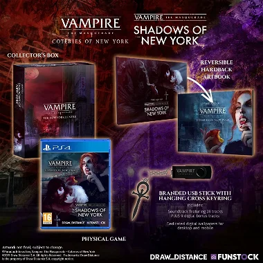 Vampire: The Masquerade - Coteries of New York / Vampire: The Masquerade - Shadows of New York [Collector's Edition] PlayStation 4