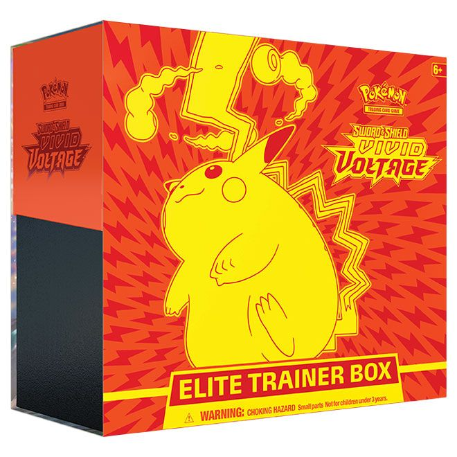 Pokemon Sword & Shield Vivid Voltage Elite Trainer Box