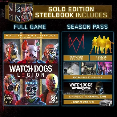 Watch Dogs Legion [Gold Edition Steelbook] Xbox Series X