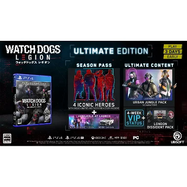 Watch Dogs Legion [Ultimate Edition] PlayStation 4