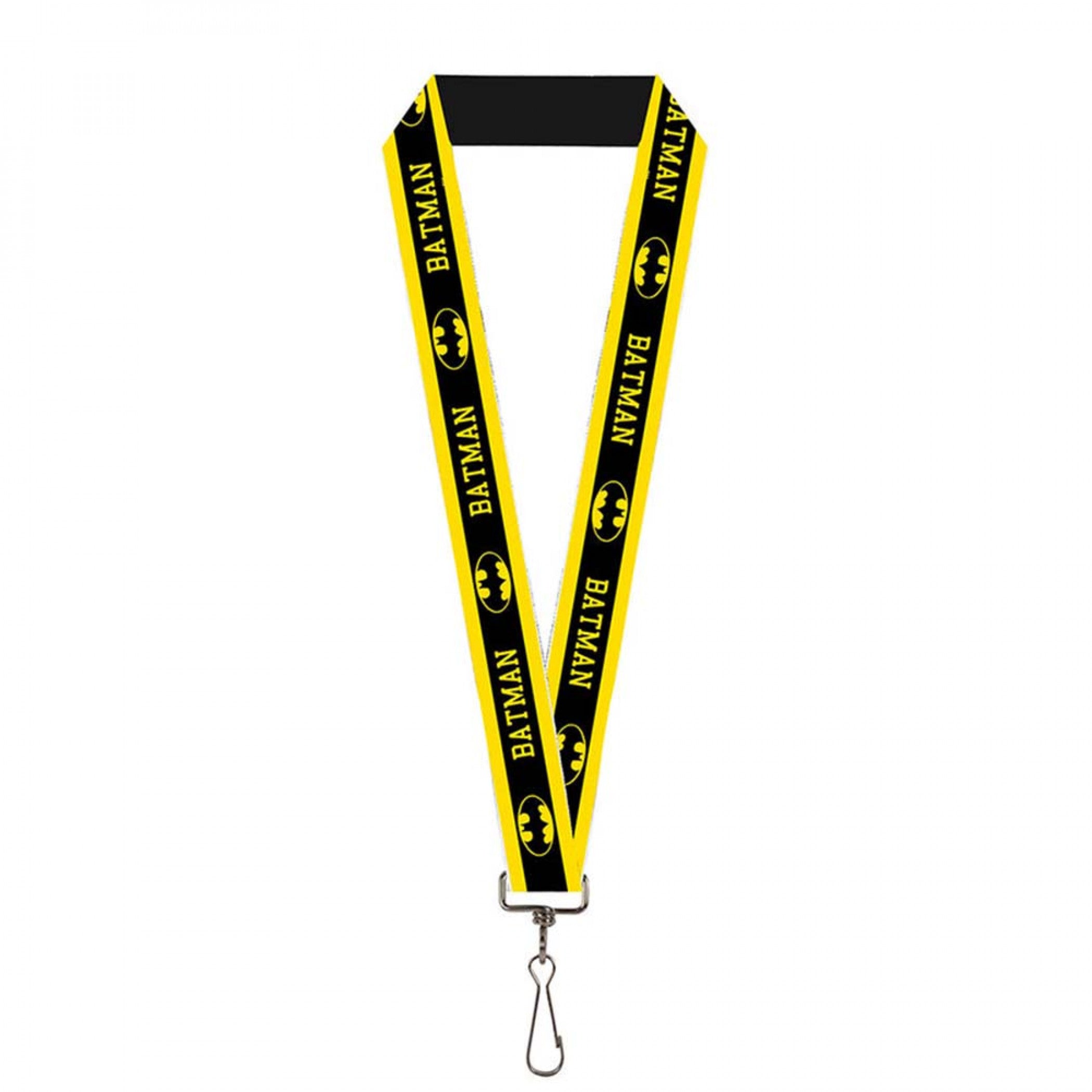 DC Comics Batman Logo Stripe 1" Lanyard