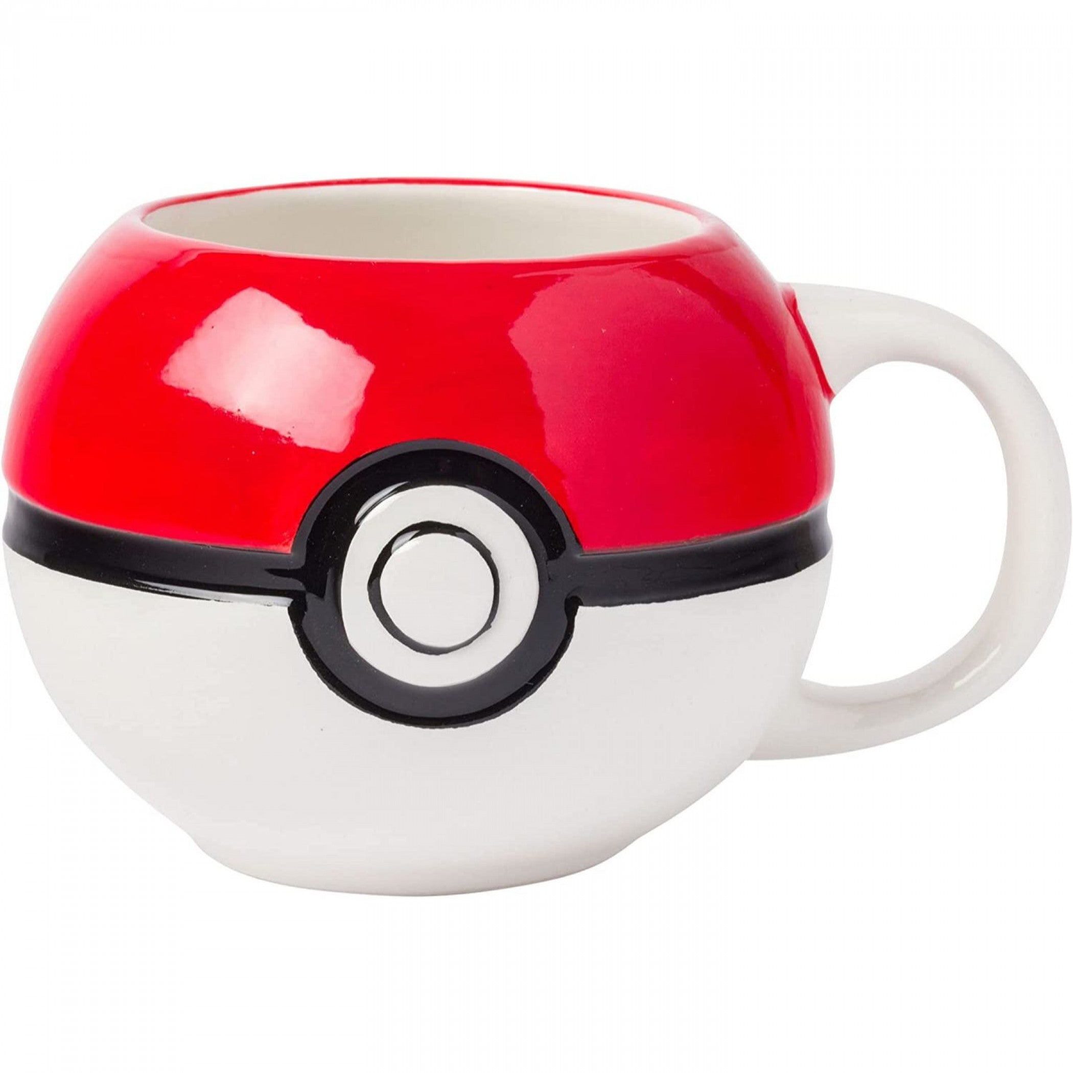 Pokemon PokeBall 20oz Sculpted Ceramic Mug