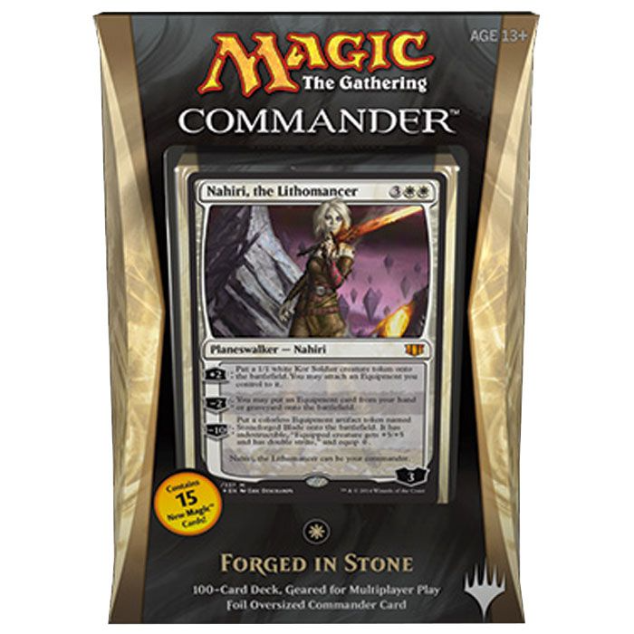 Magic The Gathering Commander Deck 2014 Forged In Stone White