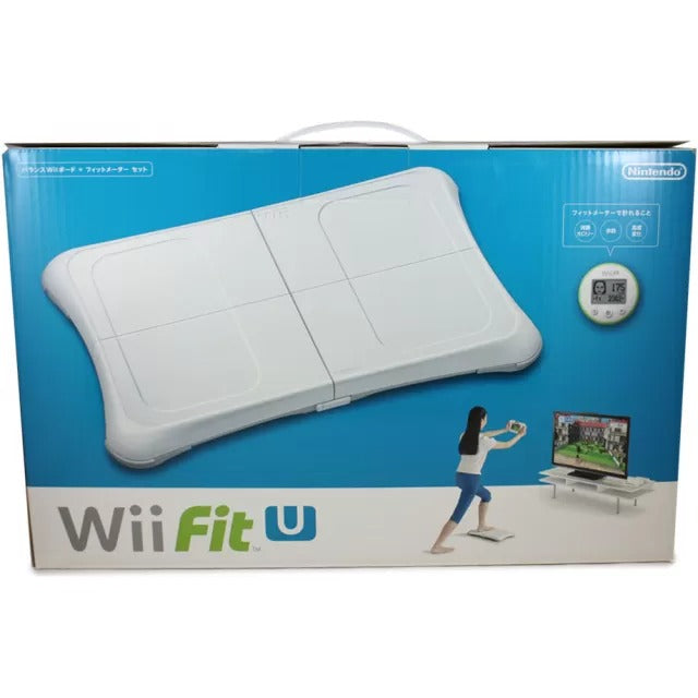 Wii Fit U Wii Balance Board + Fit Meter Set (White & Green) Wii U