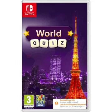World Quiz (Code in a box) Nintendo Switch