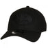 Batman Symbol Black on Black New Era 39Thirty Fitted Hat