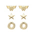 DC Comics Wonder Woman 1984 Stainless Steel Earrings Set