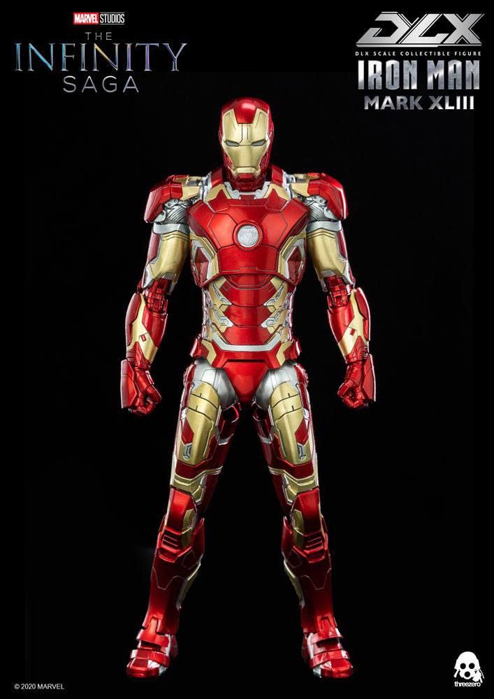 Infinity Saga DLX Action Figure 1/12 Iron Man Mark 43 16 cm