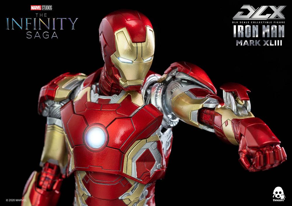 Infinity Saga DLX Action Figure 1/12 Iron Man Mark 43 16 cm