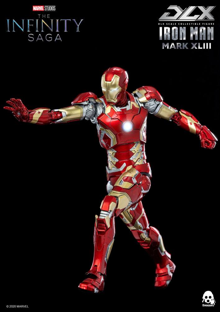 Infinity Saga DLX Action Figure 1/12 Iron Man Mark 43 16 cm