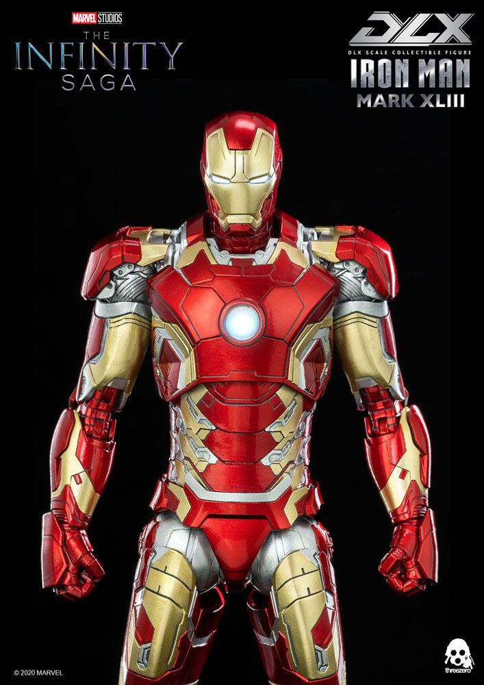 Infinity Saga DLX Action Figure 1/12 Iron Man Mark 43 16 cm