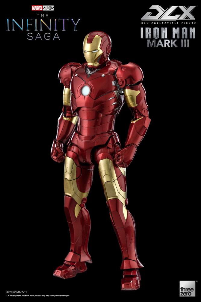 Infinity Saga DLX Action Figure 1/12 Iron Man Mark 3 17 cm