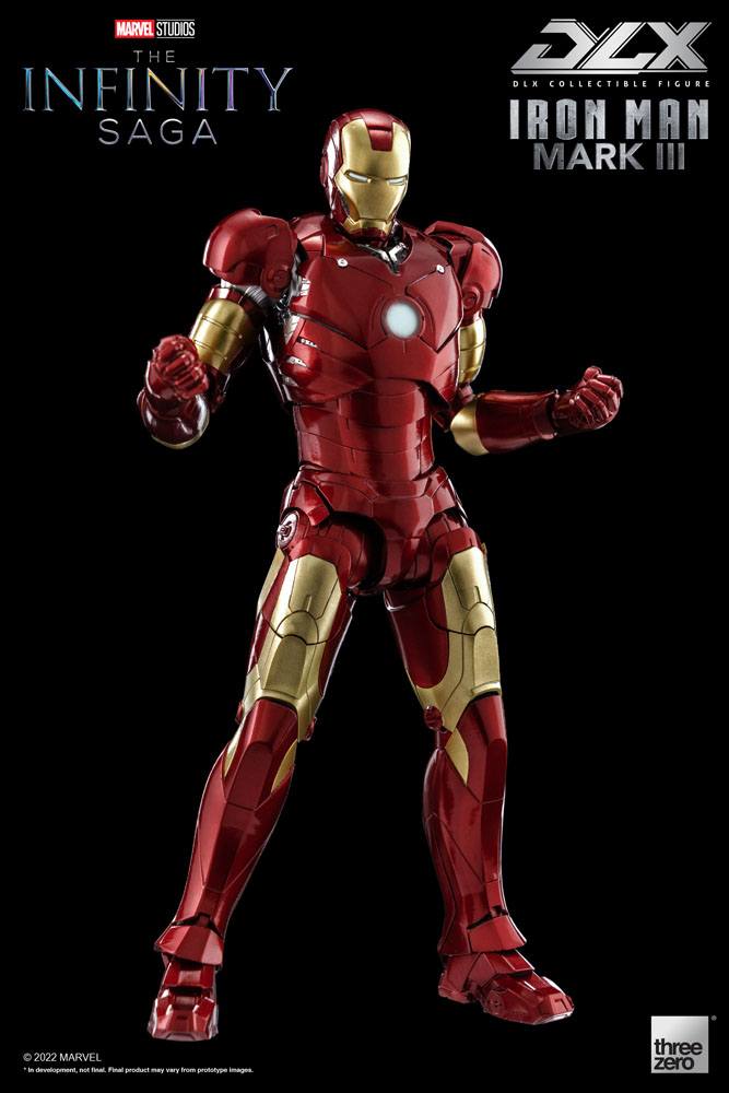 Infinity Saga DLX Action Figure 1/12 Iron Man Mark 3 17 cm